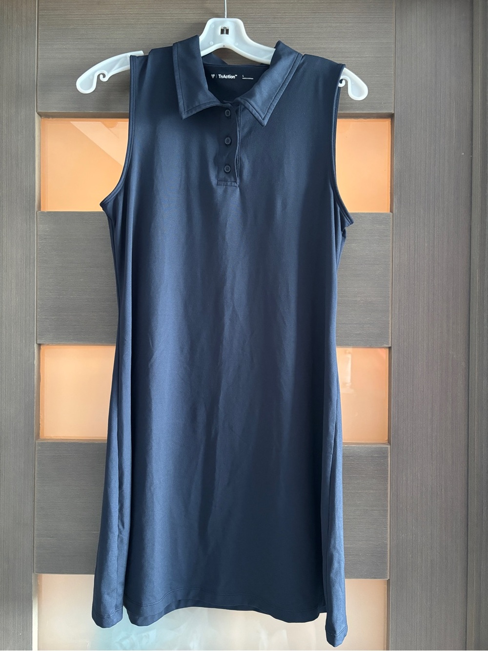 Aritzia TnAction Navy Polo Mini Dress - Large